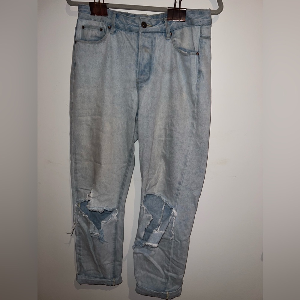 a loved a denim jeans